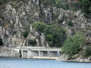 Lac de Villefort - Barrage de Villefort