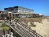 Lacanau-Océan - Restaurant terrace overlooking the Atlantic Ocean 