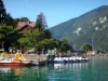 El lago de Aiguebelette - Guía turismo, vacaciones y fines de semana en Saboya