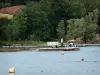 Lago de la Liez - País de los Cuatro nivel de agua de los lagos de las actividades de agua propicia para enlazar