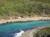 Lagon de la Porte d'Enfer - Vue sur le lagon et ses abords préservés