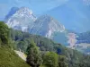 Landscapes of Ariège - Views of the Pyrenees mountains