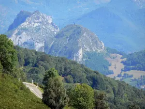 Landscapes of Ariège - Views of the Pyrenees mountains