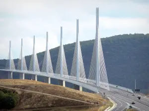 Landscapes of Aveyron - Millau viaduct