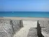 Landscapes of Languedoc - Beach and the Mediterranean Sea (Languedoc coast)