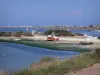 Landscapes of Languedoc - Lake and small boats