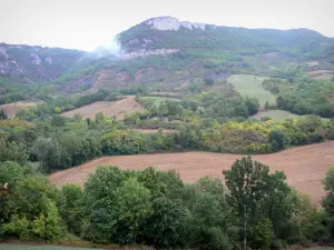 Landschaften des Aveyron - Landschaft des Regionalen Naturparks der Grands Causses