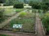 Landschaften der Bourgogne - Regionaler Naturpark des Morvan: Kräutergarten des Maison du Parc - Espace Saint-Brisson