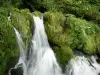 Landschaften des Doubs - Wasserfall