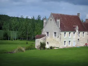 Landschaften von Indre-et-Loire - La Corroirie du Liget in Chemillé-sur-Indrois, im Tal Indrois