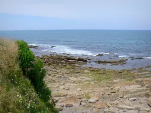 Landschappen van de Baskenland - Baskische Corniche ruige kustlijn met uitzicht op de Atlantische Oceaan