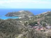 Landschappen van Guadeloupe - Panorama van de Heilige