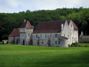 Landschappen van Indre-et-Loire - De Corroirie van Liget (versterkt huis), Chemille sur Indrois in de vallei van Indrois