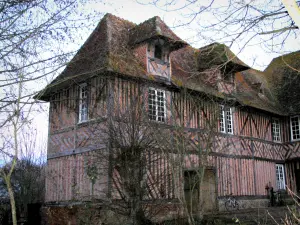 Landsitz von Coupesarte - Haus mit Fachwerk, im Pays d'Auge