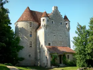 Landsitz Courboyer - Gebäude bergend das Haus des Regionalen Naturparks Perche (Ausstellung über die Geschichte des Perche); auf der Gemeinde Nocé