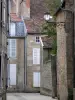 Langres - Facciate di case nella città vecchia