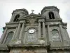 Langres - Western façade of the Saint-Mammès cathedral