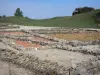 Larina archaeological site - Remains of a vast rural estate dating back to late Antiquity and the early Middle Ages, in the town of Hières-sur-Amby