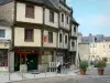 Laval - Facades of houses in the old town