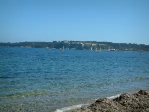 Lérins-eilanden - Wed, zeilplanken en Ile Sainte-Marguerite