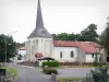 Lévignacq - Saint-Martin fortified church and its bell tower