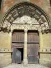 Levroux - Portal de la iglesia de Saint-Sylvain