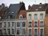 Lille - Façades de maisons du Vieux-Lille (vieille ville)