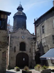 Limoges - Chapelle Saint-Aurélien e case