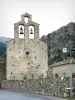 Llo - Klockengiebel der Kirche Saint-Fructueux