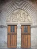 Lodève - Portal de la antigua Catedral de San Fulcran
