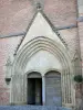 Lombez - Portal de la Sainte-Marie