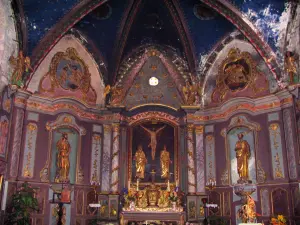 Loubressac - Inside of the church