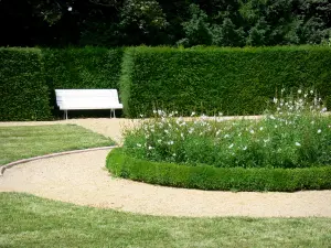 Le Lude castle - Castle garden