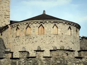 Luz-Saint-Sauveur church - Saint-André fortified church (church of the Templars)