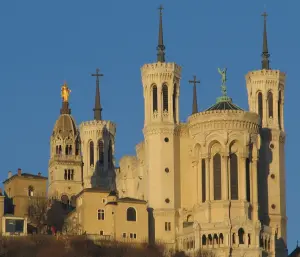 Lyon - Basilique de Fourvière