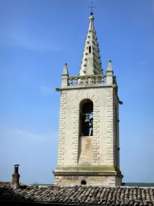 Mane - Bell tower of the Saint-André church