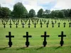 Maneira das senhoras - Túmulos do cemitério militar alemão de Malmaison