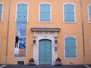 Manosque - Facade of the Jean Giono centre