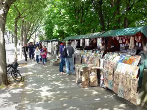 Márgenes del Sena - Puestos de libros a lo largo del Sena