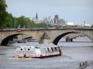 Márgenes del Sena - Crucero por el río salpicado de puentes