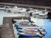 Marina de Sainte-Rose - Puerto de Santa Rosa y sus barcos amarrados