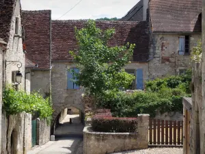 Martel - Houses of the city, in the Quercy