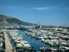 Menton - Port with its boats and yachts