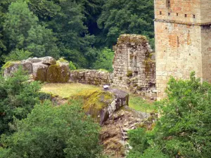 Merle towers - Remains of the fortress city