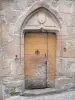 Meymac - Door of an old house entrance