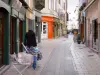 Millau - Shops of the Droite street