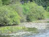 Millevaches in Limousin Regional Nature Park - Millevaches: Oussines pond in a green and preserved nature