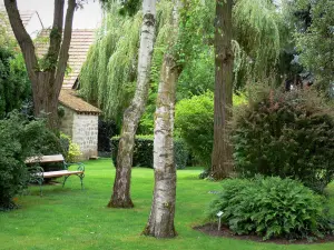 Milly-la-Forêt - Jardin des simples de la chapelle Saint-Blaise-des-Simples