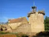 Die mittelalterliche Baustelle von Guédelon - Mittelalterliche Burgbauprojekt Guédelon: Schloss im Bau