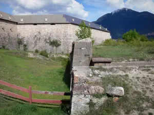 Mont-Dauphin - Fortifications of the citadel (fortified town built by Vauban) and mountain